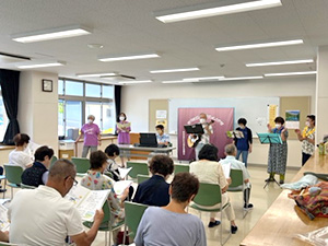 埋地さろんの様子