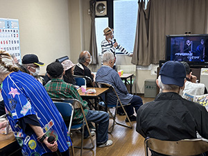 ふれあいサロンきらくの様子