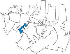 石川打越地区の位置