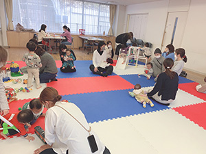 むぎた子育てサロンの様子