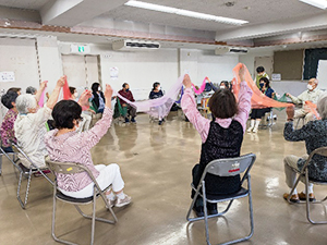 ふれあいサロンわすれな会の様子